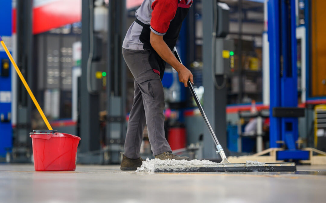 Heavy-Duty Cleaning: Tackling Grease and Oil Stains in Industrial Warehouses